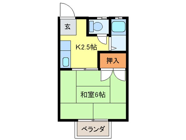 ロイヤル　足立の物件間取画像